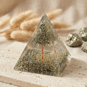 Pyrite tree pyramid